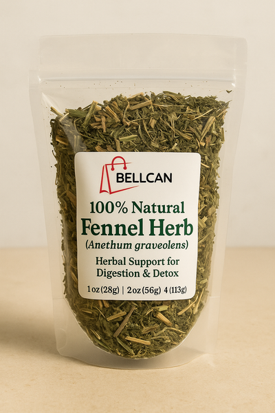 100% Natural Fennel Herb (Anethum graveolens) – Herbal Support for Digestion & Detox