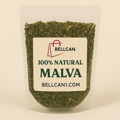 100% Natural Mallow Herb (Malva) – Soothing Herbal Remedy for Respiratory & Digestive Support