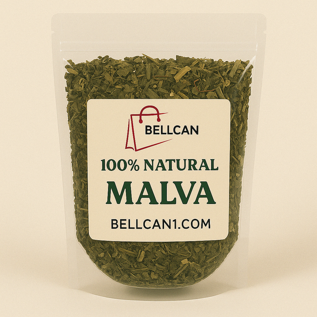 100% Natural Mallow Herb (Malva) – Soothing Herbal Remedy for Respiratory & Digestive Support